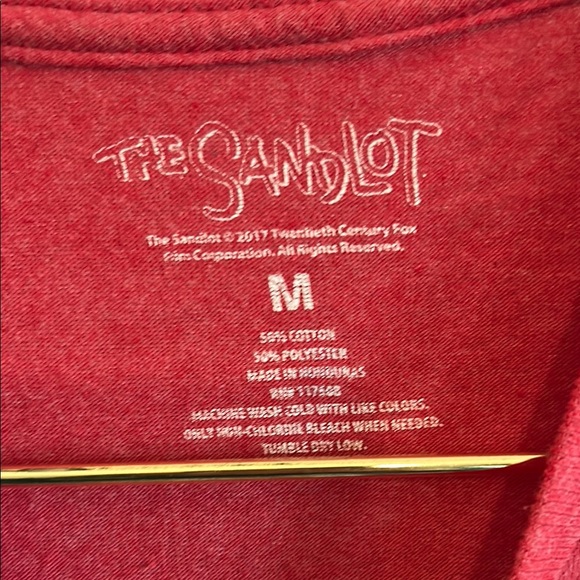 Classic Red Graphic Tee with Iconic Movie Quote - Picture 2 of 2